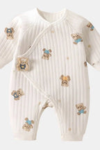 The Charming Bear Boucle Wrap Baby Grow Romper