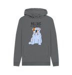 Bulldog Power: Furry Road Drill Men’s Hoodie for Ultimate Cool!