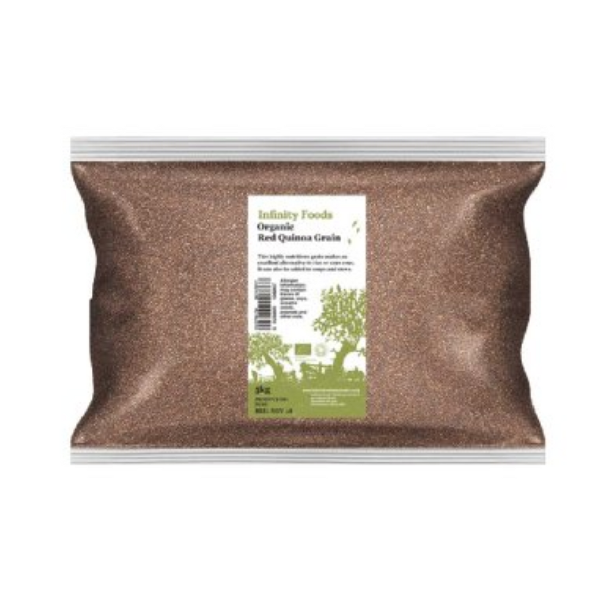 Infinity Foods Red Organic Red Quinoa Grain