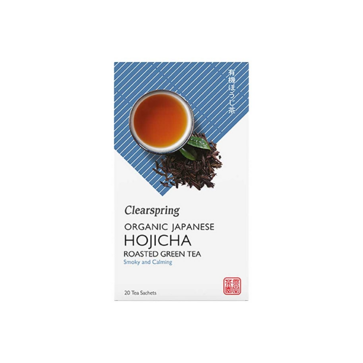 Clearspring Organic Hojicha Roasted Green Tea Bags (20 Bags)