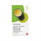 Clearspring Organic Matcha Sencha Green Tea Bags (20 Bags)