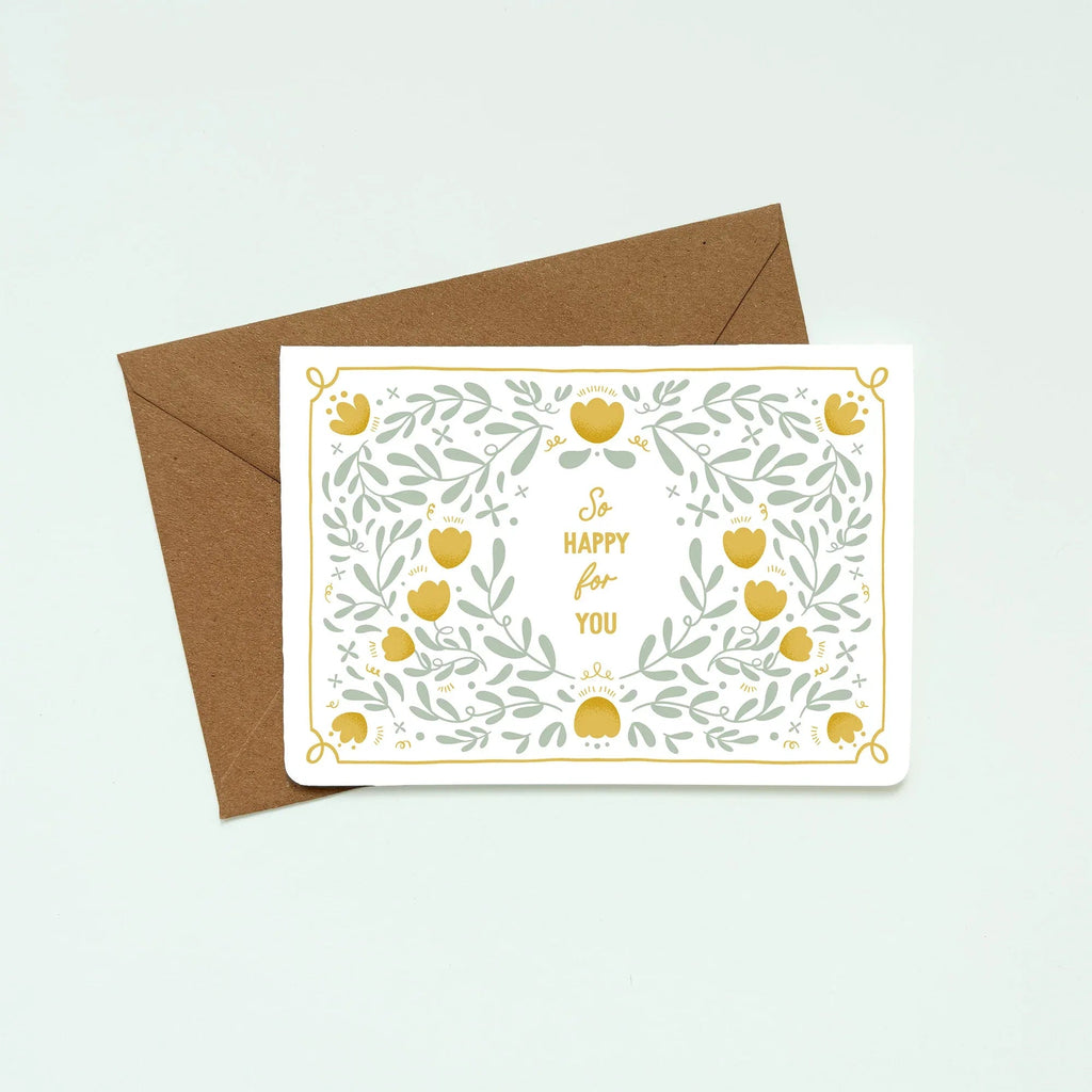 So Happy For You Card