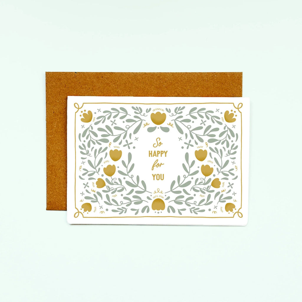 So Happy For You Card