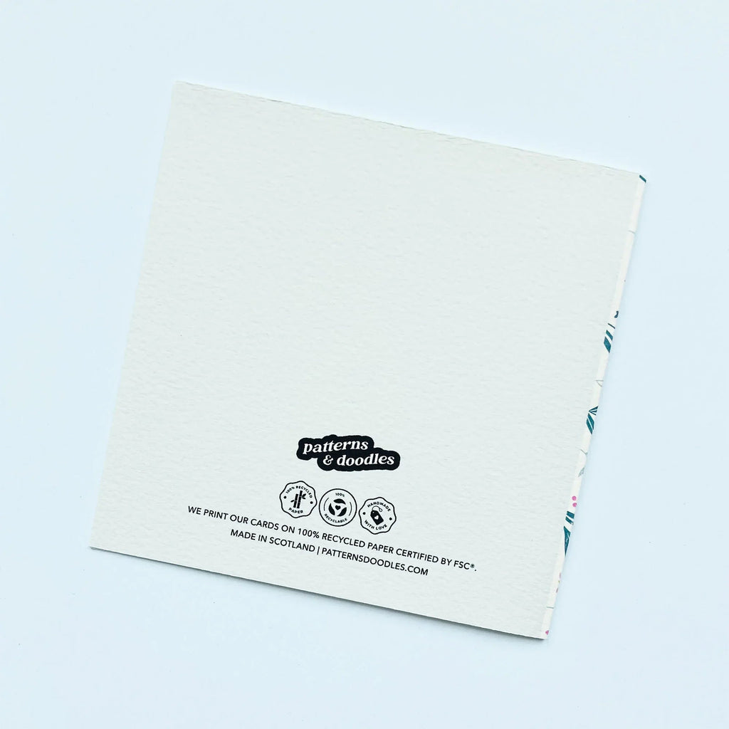 Floral Birthday Card - Have a Happy and Lovely Birthday