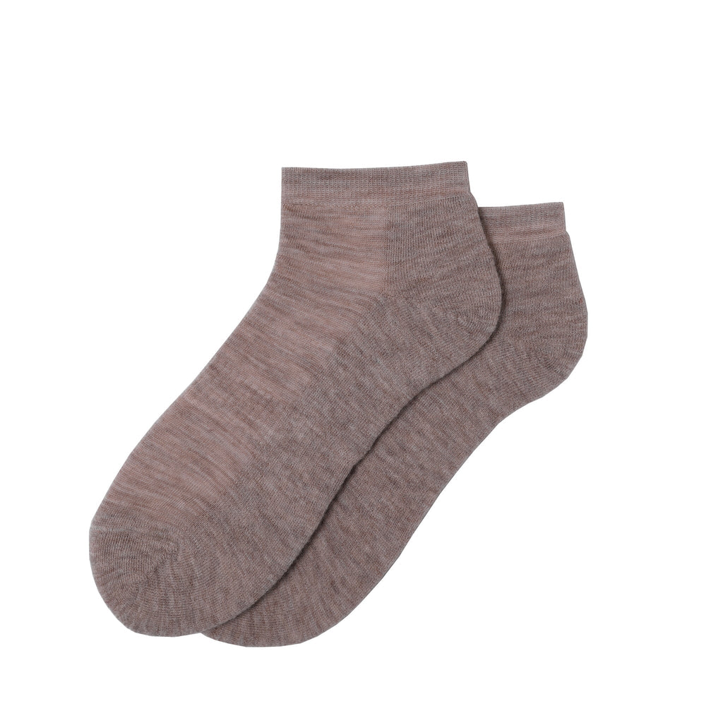 Ashville Pro Merino Ladies Trainer Sock - Cushioned Sole - 3 Mixed Pair Bundle
