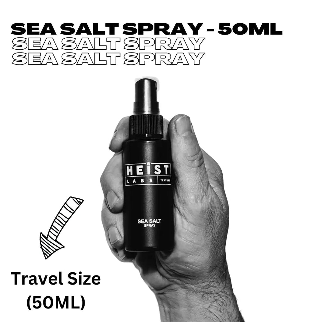 Sea Salt Spray by Heist Labs - Texture & Grip Styling Spray (50ml Travel Size)