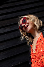 Lauryn Red Glitter
