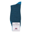 Harewood Fine Stripe Luxury Merino Everyday Socks - 4 Pair Bundle (£14 per pair)