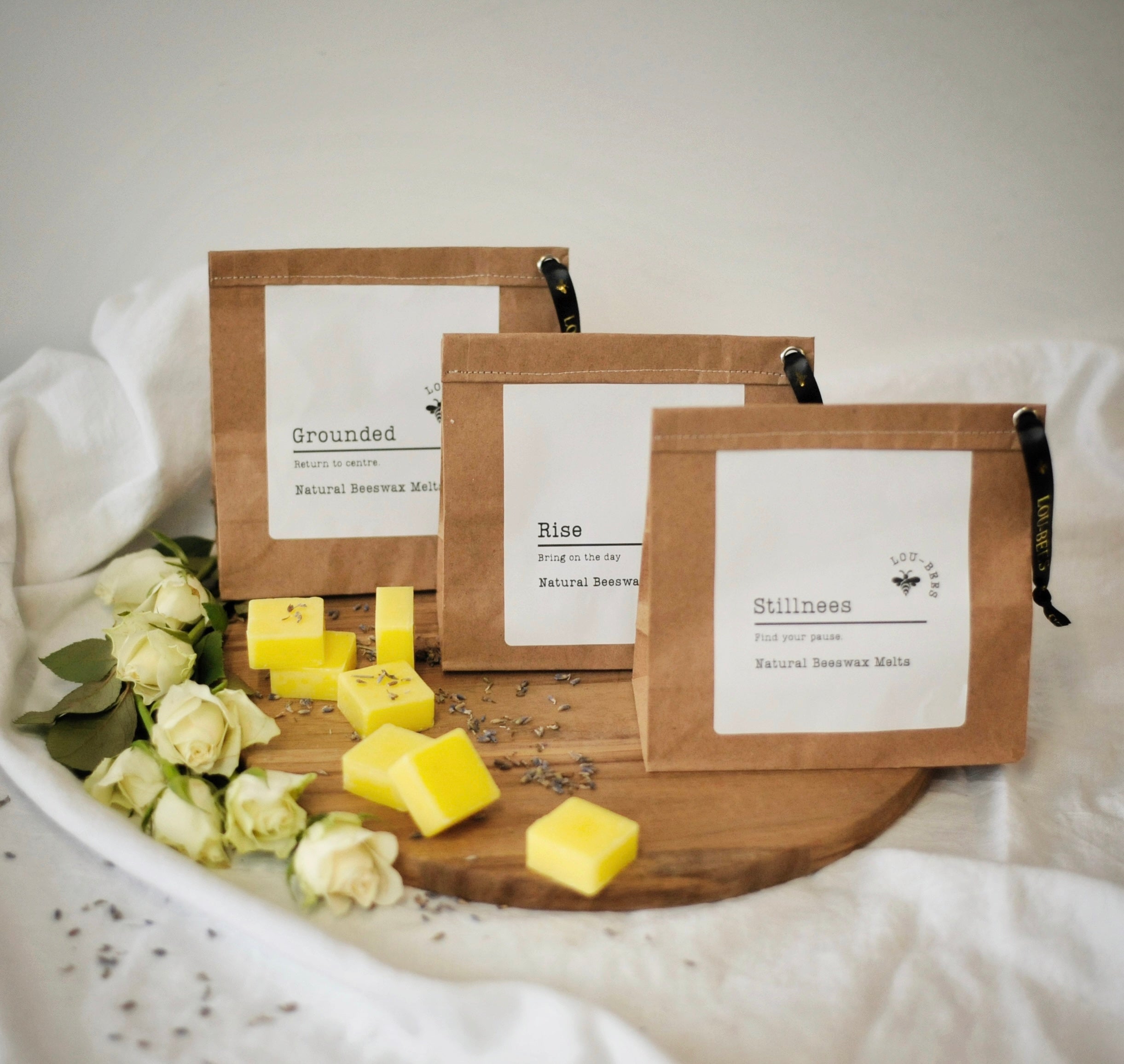 Stillness
Natural Beeswax Melts (Lavender Blend)