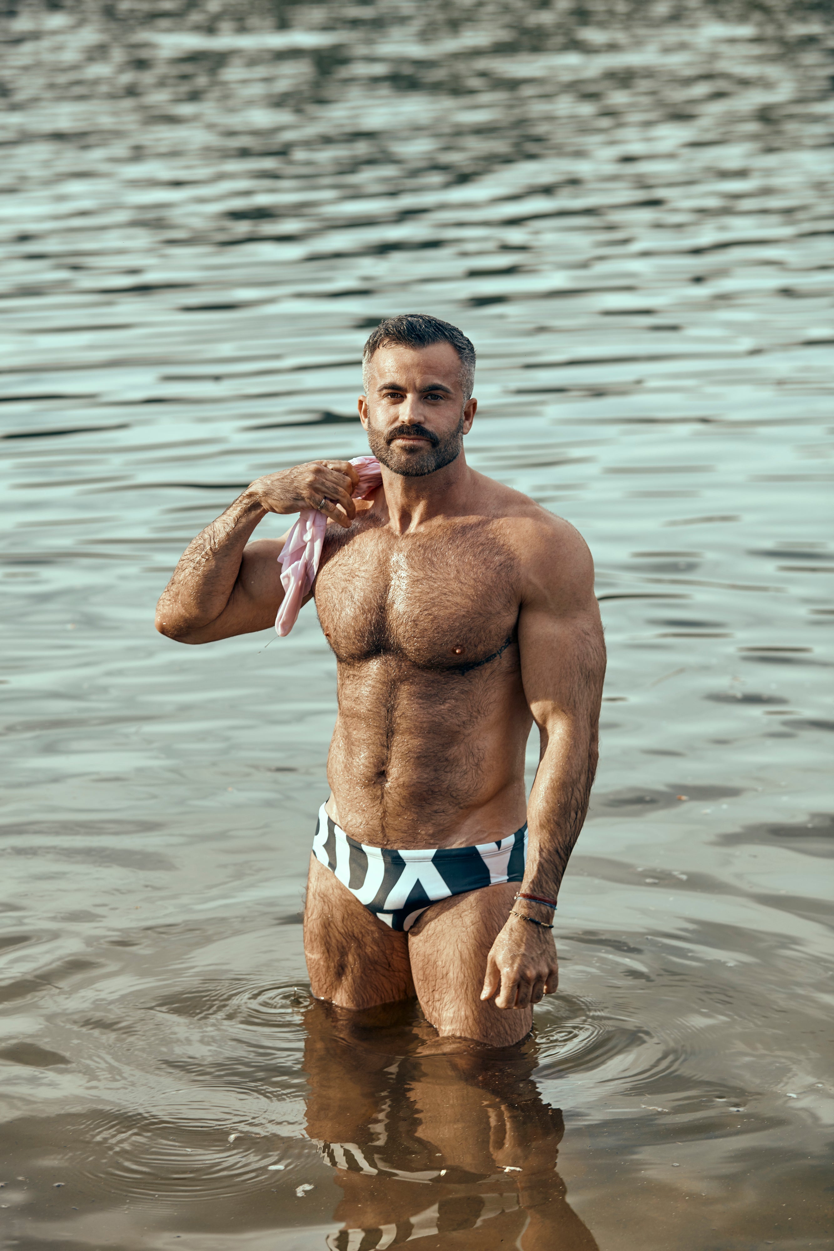 "The Atmos" Swimbrief | Bold Black