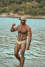 "The Atmos" Swimbrief | Tan