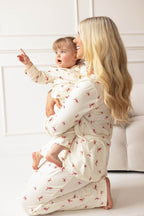 Mini COZY Rosy Ribbon Pyjamas Set