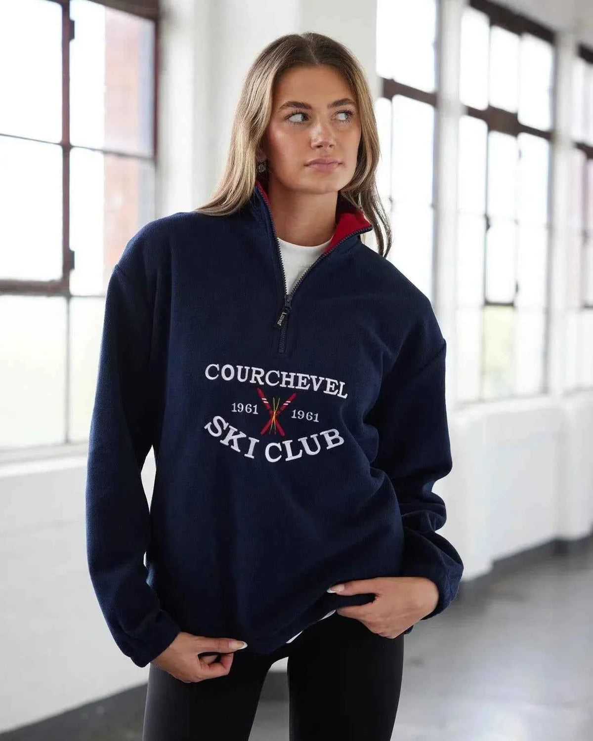 Courchevel Fleece Navy