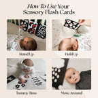 0+ Month Newborn Sensory Cards