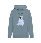 Bulldog Power: Furry Road Drill Men’s Hoodie for Ultimate Cool!