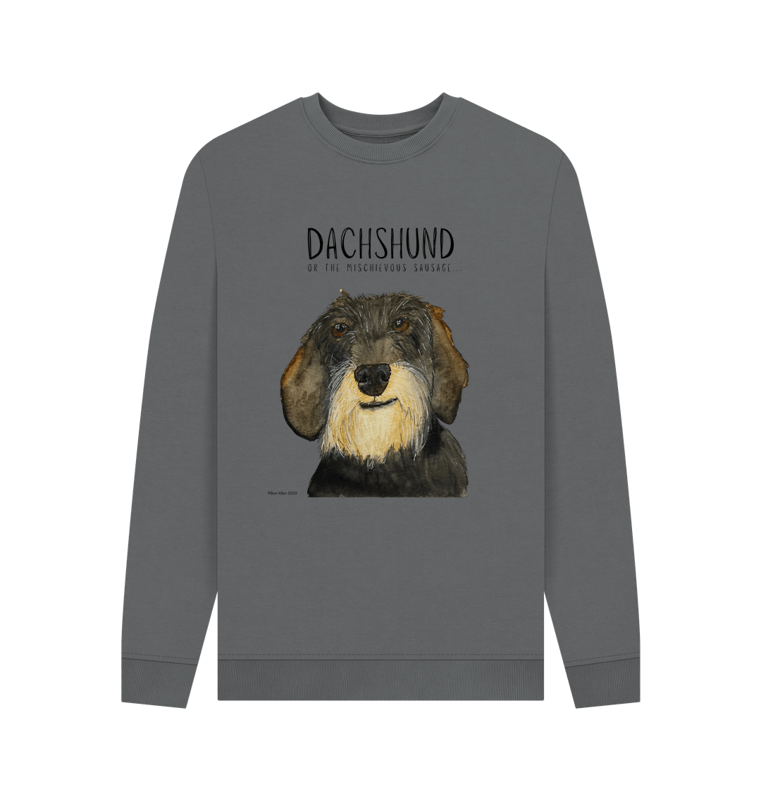 Wire Haired Hot Dog Sweatshirt – For the Fearless Doxie Fans!