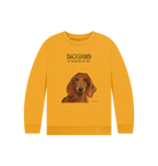 Snuggly Sausage Dog Kids' Sweatshirt – Ethically Made Cuteness!