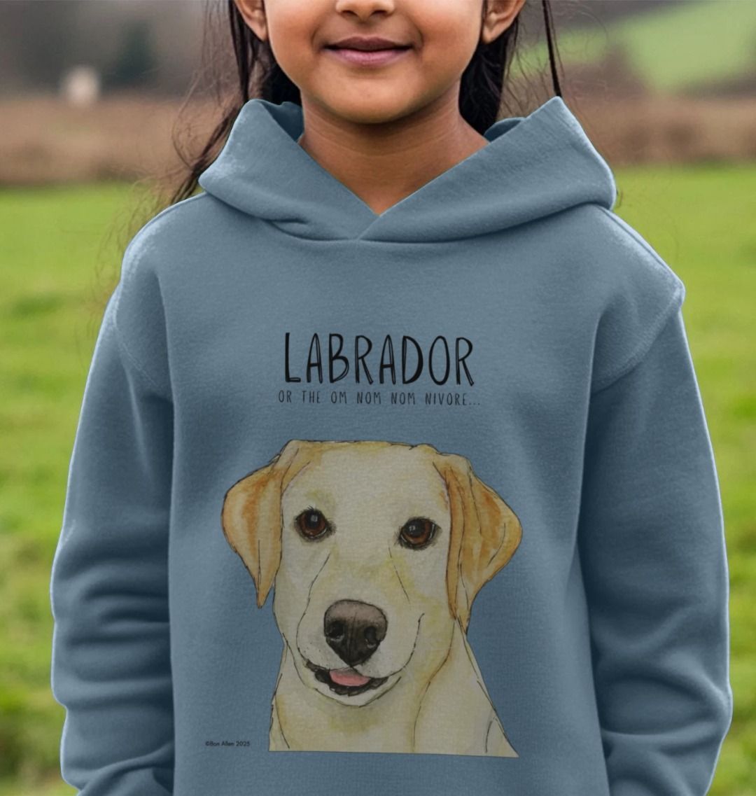 Snack Mode: Activated – The Yellow Labrador Kids’ Hoodie