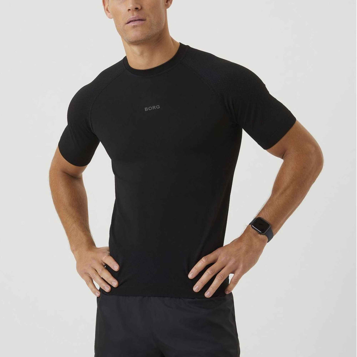 Mens Short Sleeve Running Breathable T-Shirt for All Sports