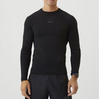 Mens Long Sleeve Running Breathable  T-Shirt for All Sports