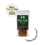Wild Boar Strips for Dogs | 100% Wild Boar