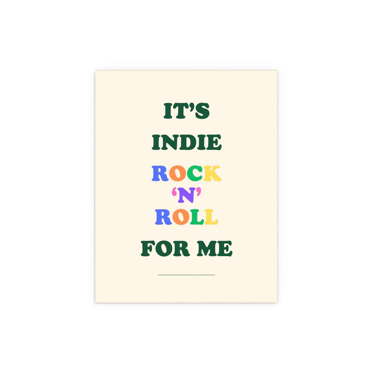 The Killers - Glamorous Indie Rock n Roll (Off-white)
