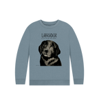 Crumb Catcher in Chief – The Black Labrador Kids' Sweatshirt