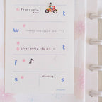 Afterglows | Weekly Plan Memo Note Pad