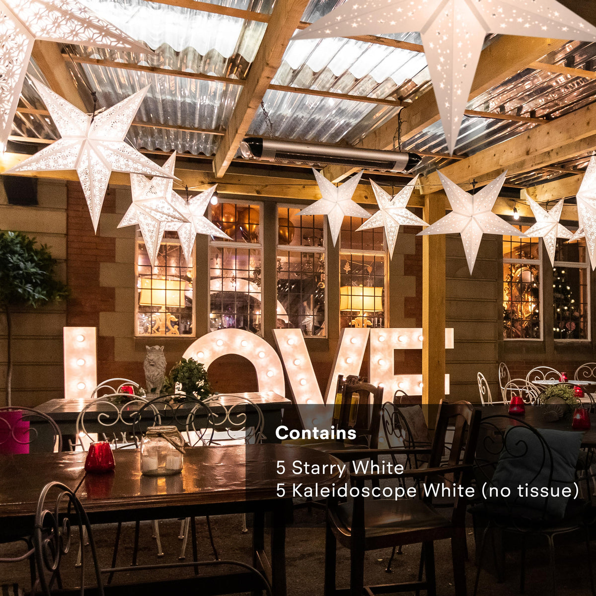 White Wedding Multi Pack: 10 Stars