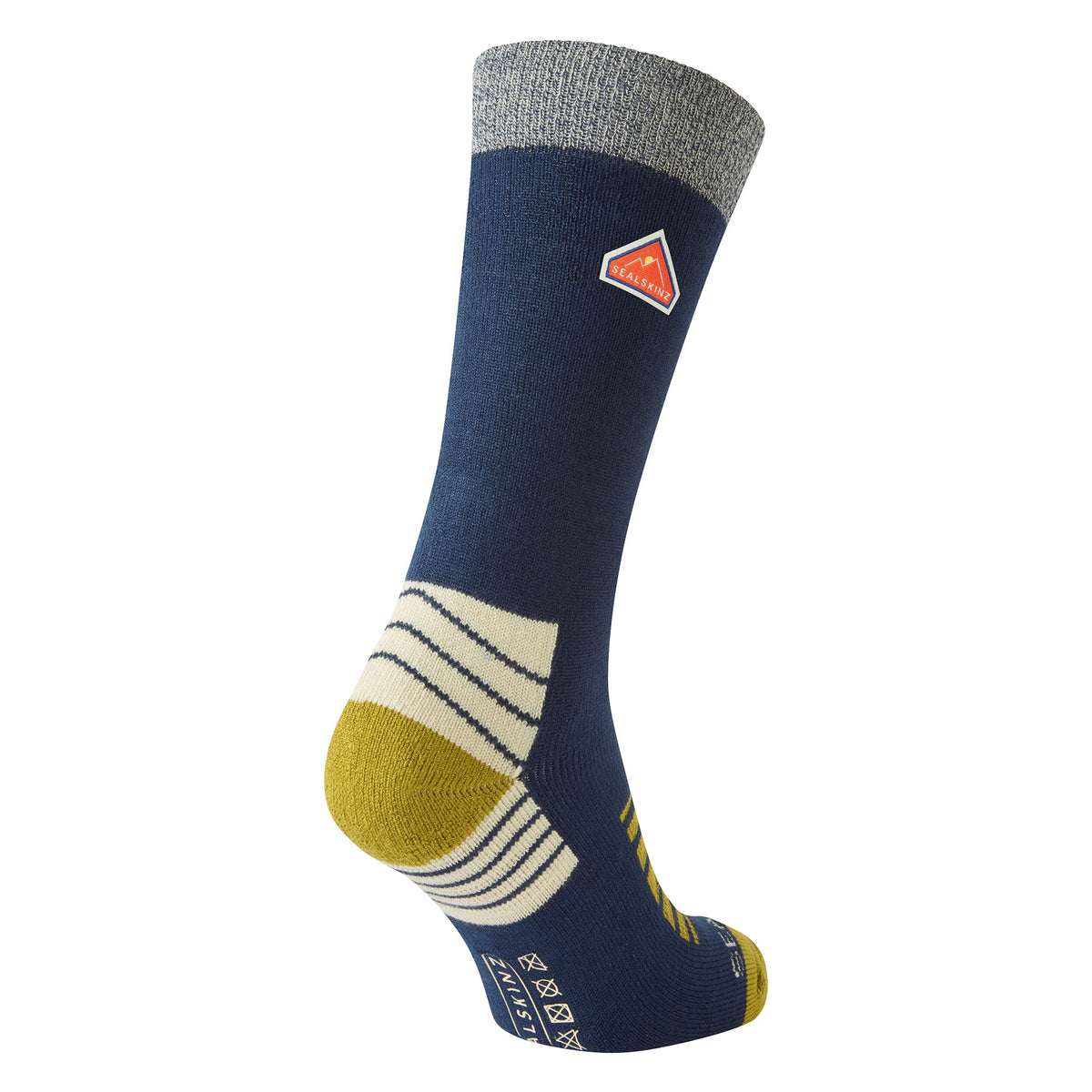Single Layer Bamboo Mid Length Plain Hiking Socks for Men and Women