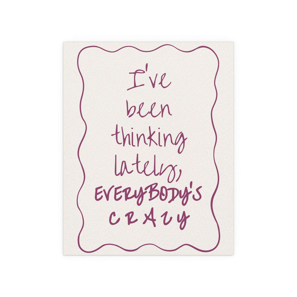 Olivia Dean - Everybody's Crazy (Purple)