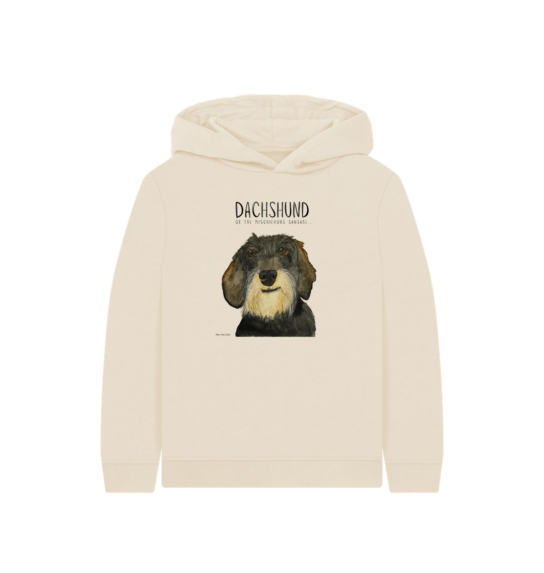 Mischievous Wire Haired Sausage Hoodie – Snuggles, Sass & Sustainability!