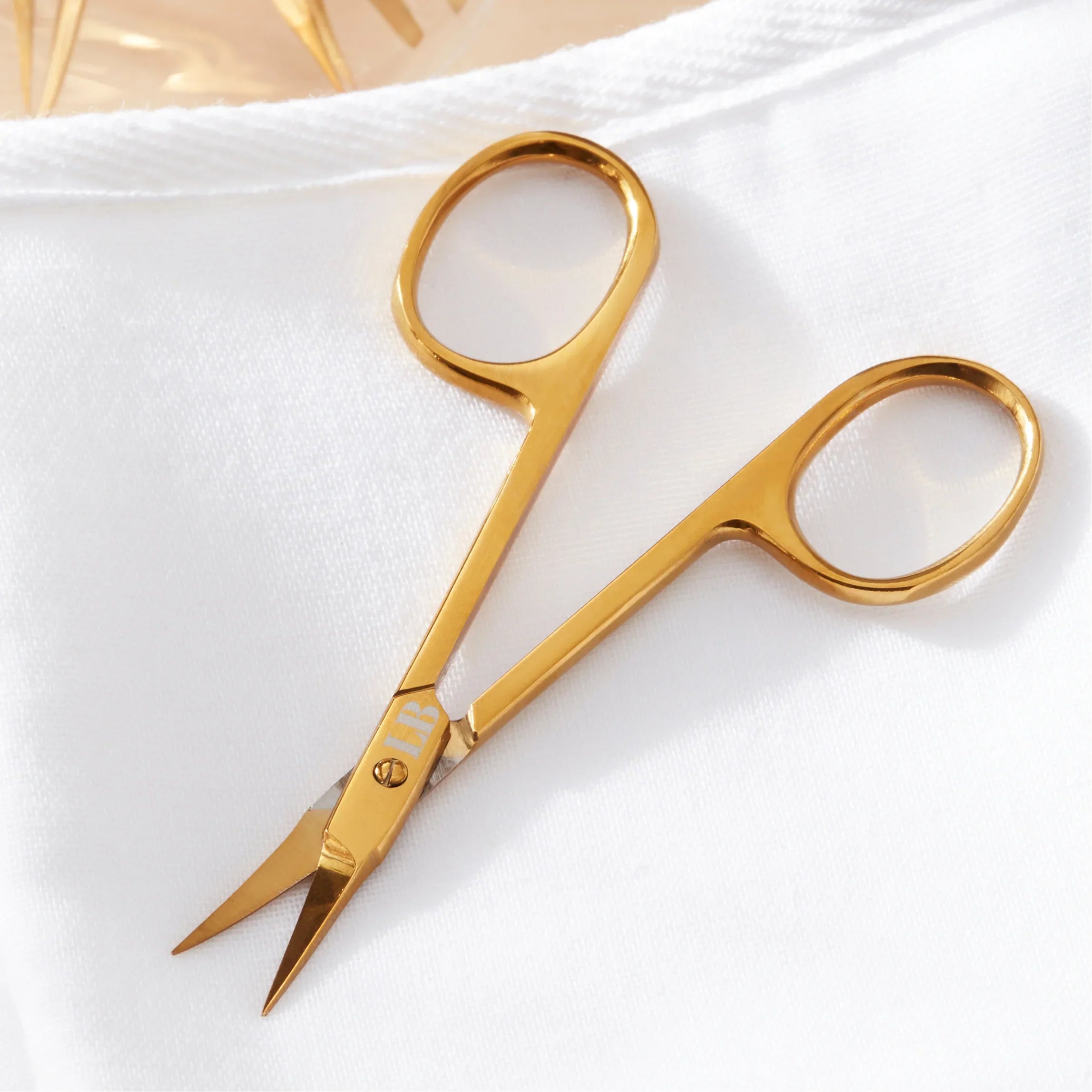 Gold Curved Brow Scissors