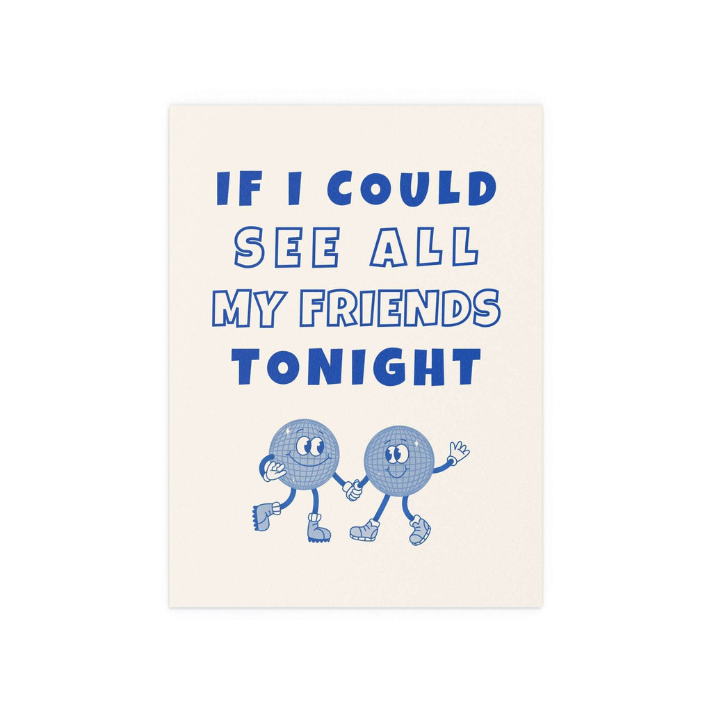 LCD Soundsystem - All My Friends Print