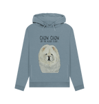 Stay Cozy in Style with the Cream Chow Chow Women's Hoodie – Featuring the Aloof Floof!