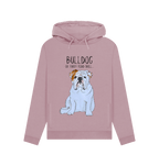 Bulldog Bold: Furry Road Drill Women’s Hoodie for Rebel Comfort!