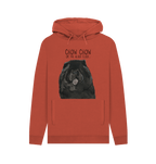 Black Chow Chow 'The Aloof Floof' Men's Hoodie – Stylish and Cozy