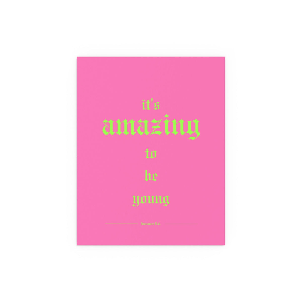 Fontaines DC - It's Amazing To Be Young (Pink)