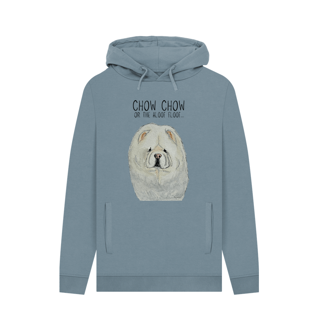 Cream Chow Chow Men's Hoodie – Cozy Up with the Aloof Floof