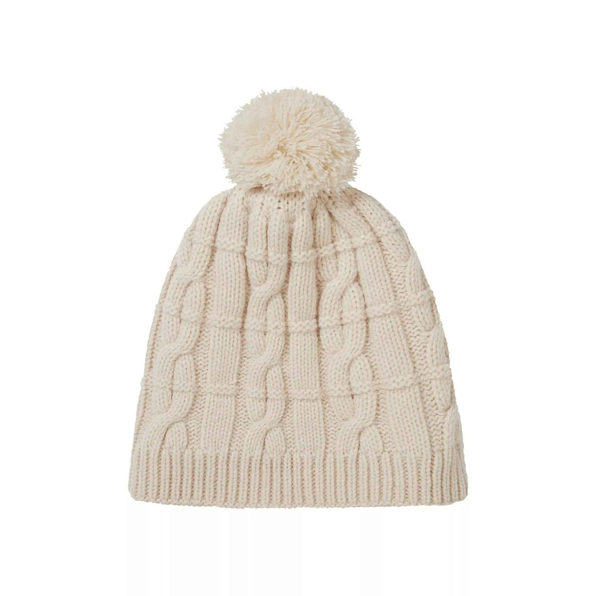 Mens & Ladies Waterproof Cold Weather Cable Knit Bobble Hat
