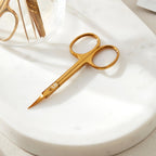 Gold Curved Brow Scissors