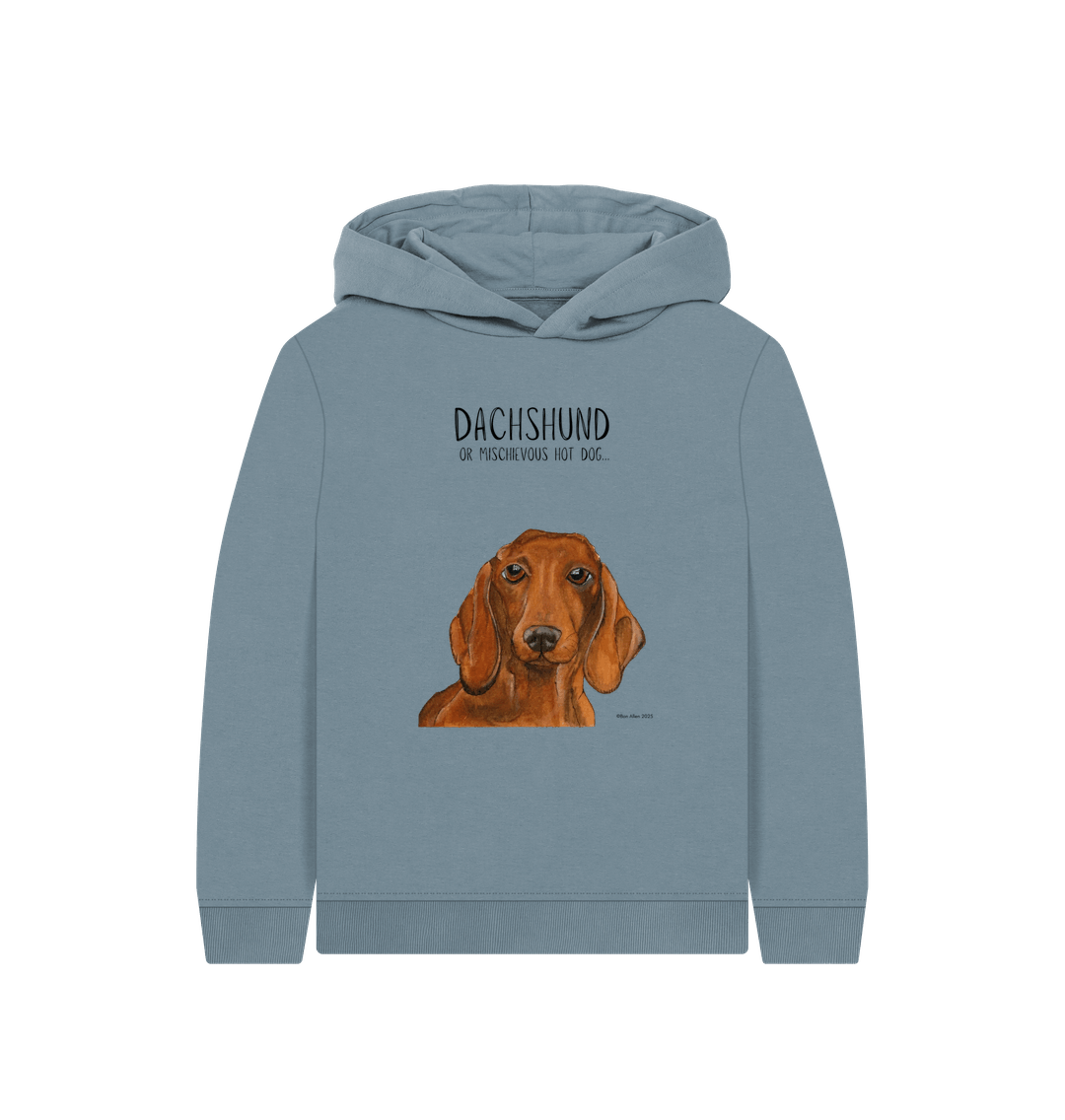 Dachshund Kids' Hoodie – Cozy, Cute & Doxie-Approved!