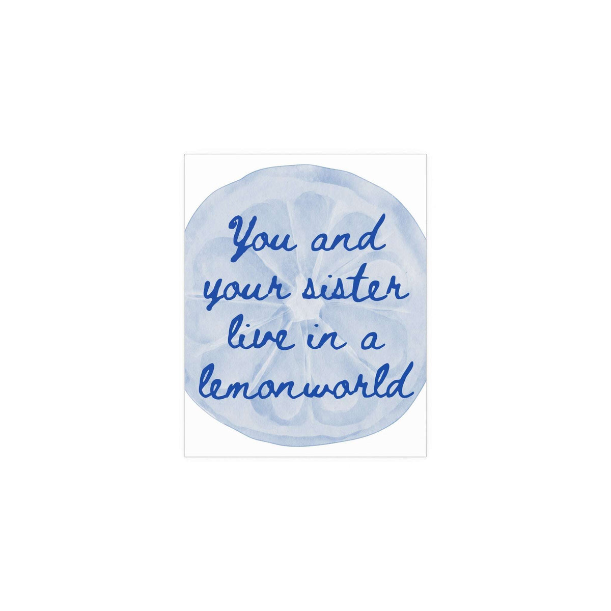 The National - Lemonworld (White + Blue)