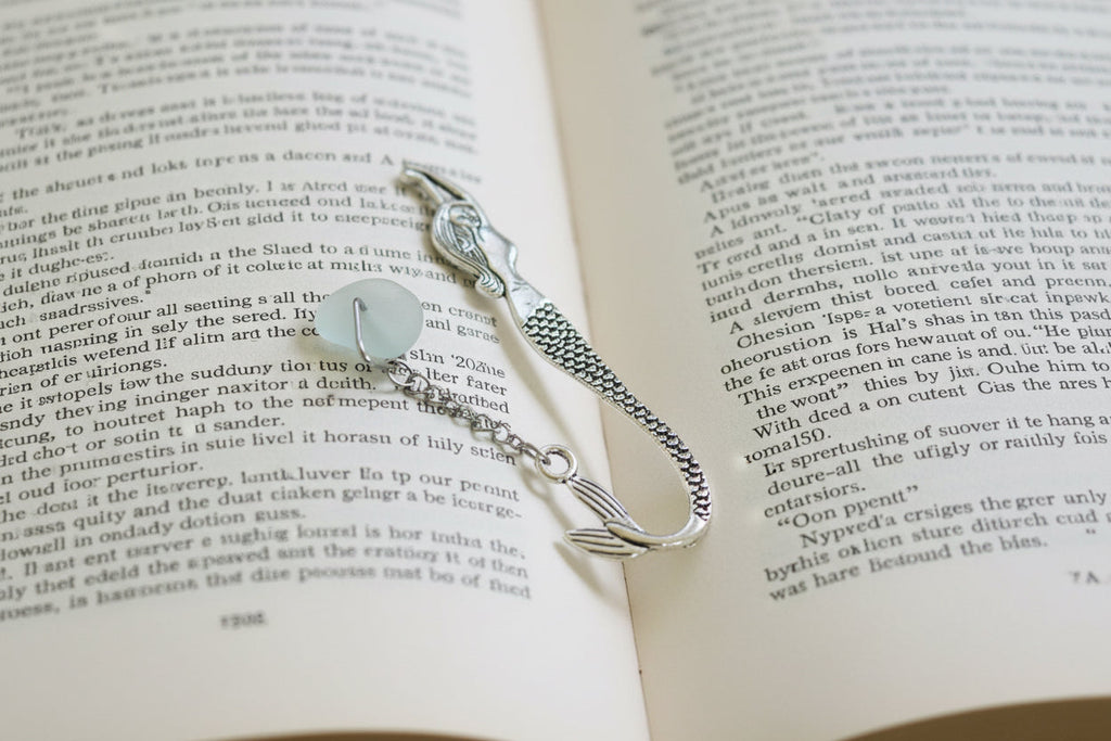 Scottish Seaglass Bookmark - Mermaid Tails