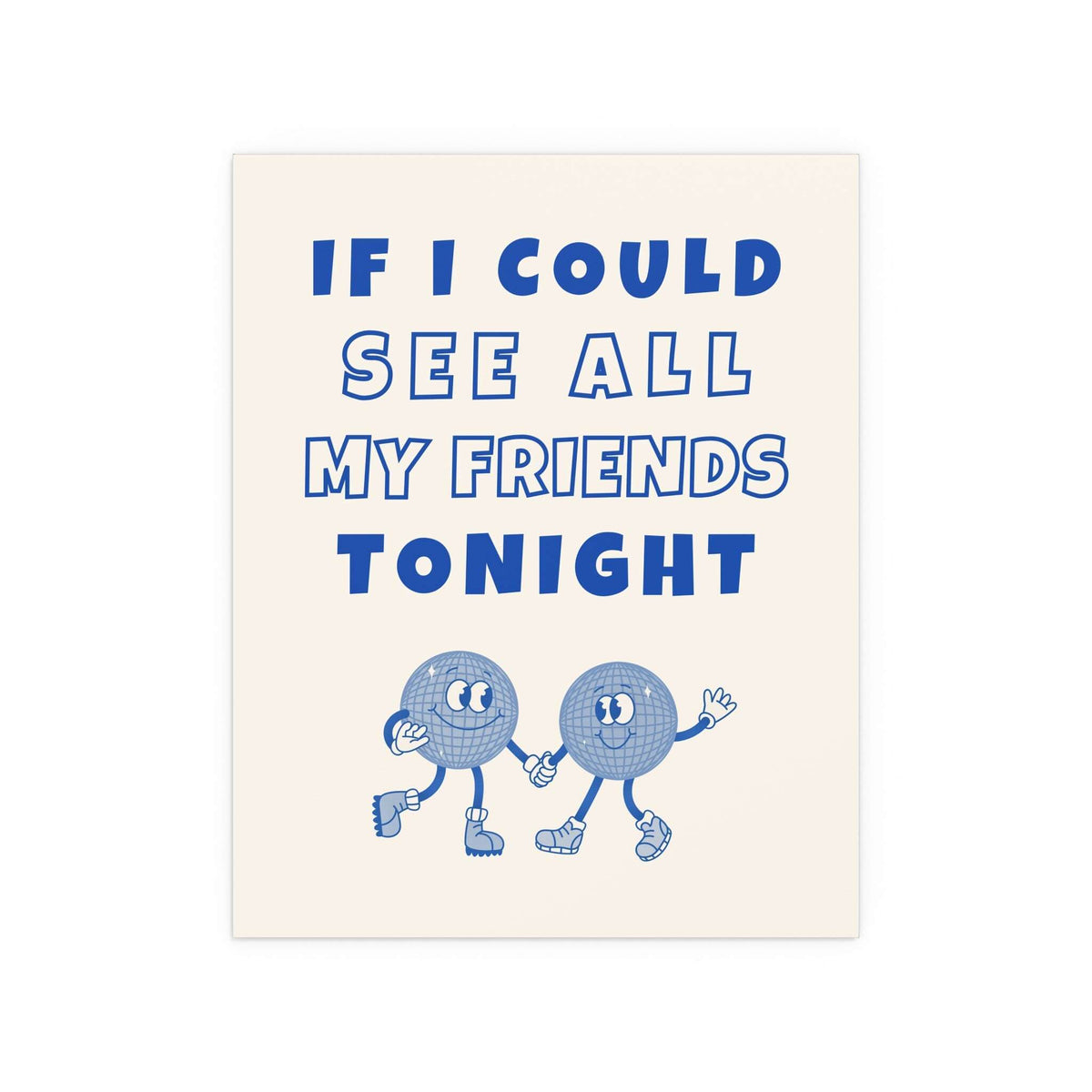 LCD Soundsystem - All My Friends Print