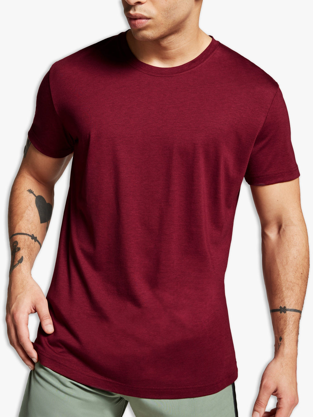 "The Actor" T-shirt | Burgundy