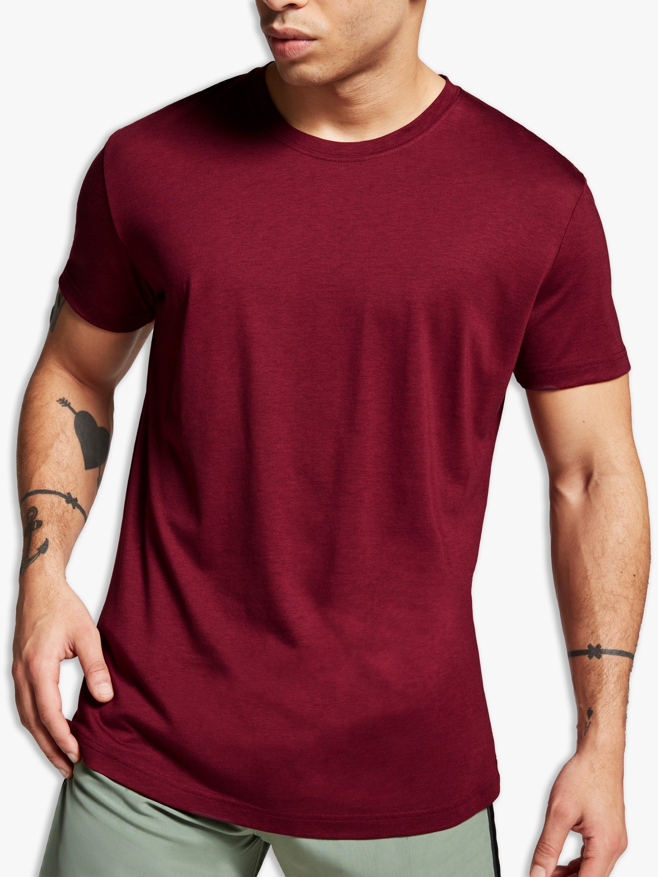 "The Actor" T-shirt | Burgundy