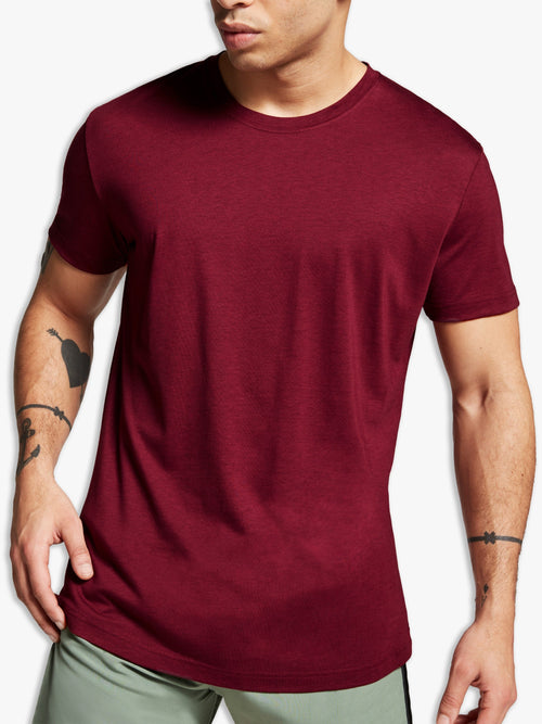 "The Actor" T-shirt | Burgundy
