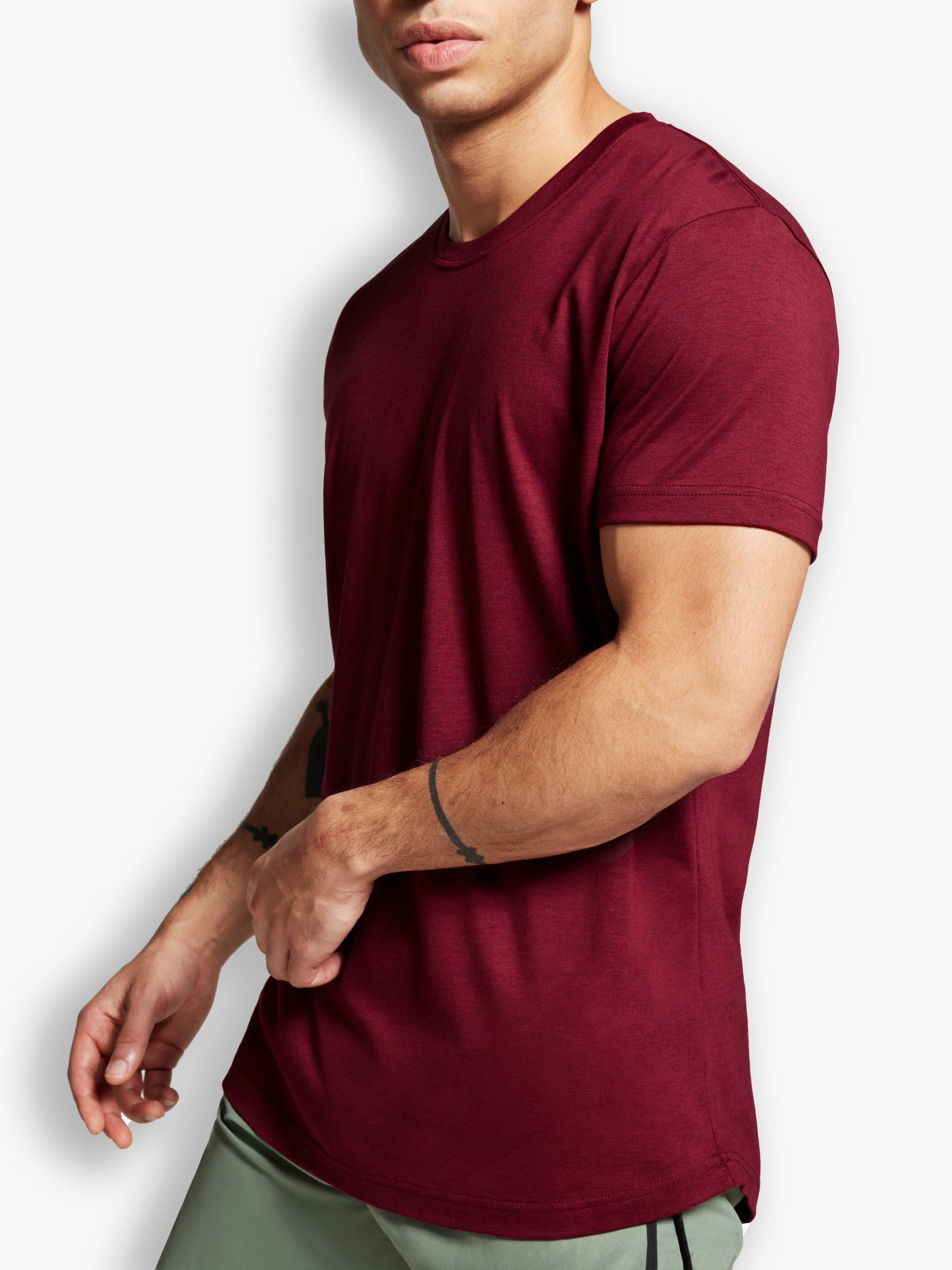 "The Actor" T-shirt | Burgundy