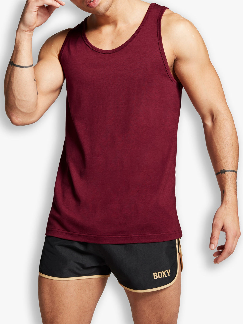 "The Stunt" Vest | Burgundy